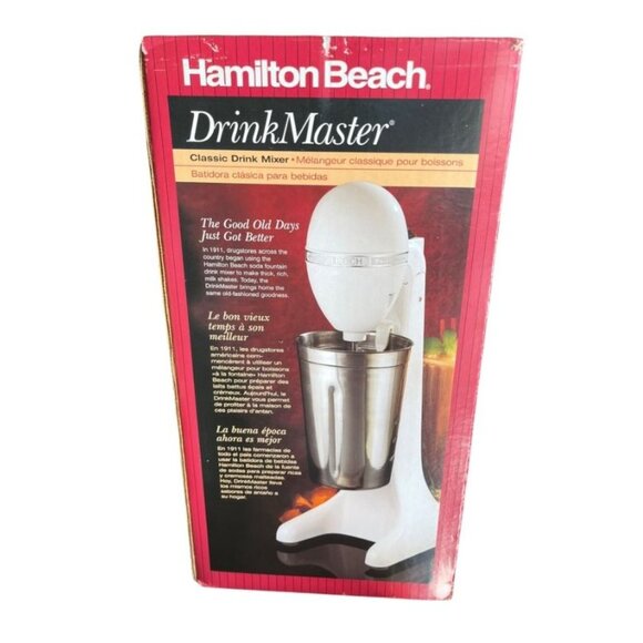 Hamilton 727B Classic DrinkMaster Drink Mixer - White - Picture 4 of 8